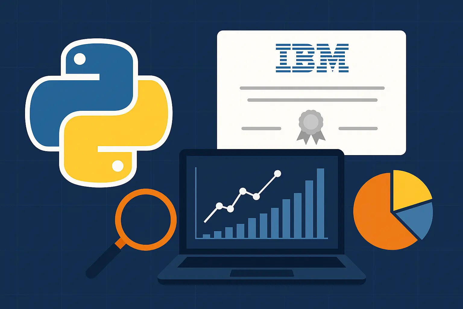 Data Analysis with Python تحليل البيانات مجانًا بشهادة من IBM